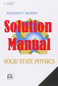 Solution Manual for Solid State Physics Neil Ashcroft David Mermin