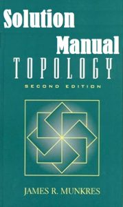 Solution Manual for Topology 2nd Edition James Munkres